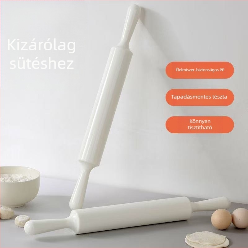 Gyerekeknek szóló mini, nem tapadó sodrófa – sütéshez, knédli formázáshoz és gyurma játékhoz