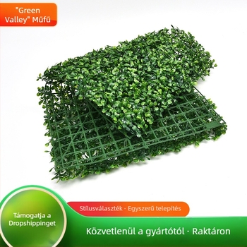 Milan fű műanyag növényfal balkonhoz