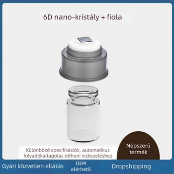 Nano mikrokristályos 6D chip automata folyadékadagoló kiegészítők szépség- és bőrápoló bejuttató készülékhez, 5 ml kapacitás