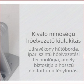 Kültéri kis LED-szpot, vízálló sarokvilágítás járdaszélre és lépcsőkhöz, oldalsó átlátszó padlófény a folyosóra