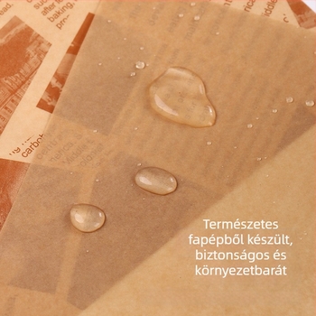 Olajfelszívó papír a konyhába, egyszer használatos sütőpapír a zsír eltávolításához élelmiszerekhez
