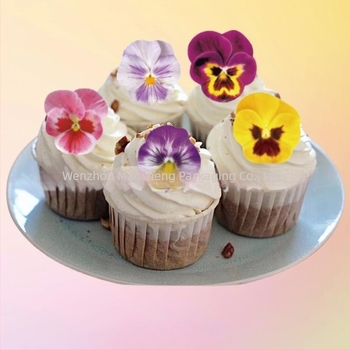 Waferpapír pillangó és viola motívumos tortadíszítés, 320 darab, cupcake és fagylalt dekoráció