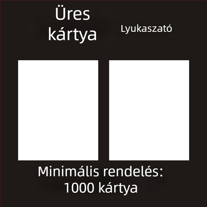 Kemény fehér karton betűk és szavak tanulásához – DIY graffiti, kézzel festett üdvözlőlap, üzenetkártya, 300 g