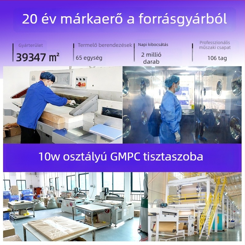 Négyzet alakú párolópapír, tapadásmentes, egyszer használatos, téglalap alakú papír