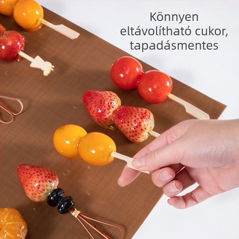 Sütőben használható sima tapadásmentes olajkendő, hőálló, többször használható, ideális tortatekercsek alátétjére