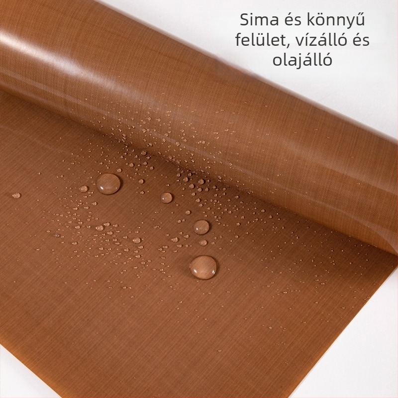 Sütőben használható sima tapadásmentes olajkendő, hőálló, többször használható, ideális tortatekercsek alátétjére