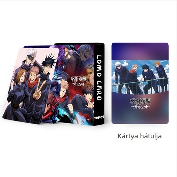 Jujutsu Kaisen 30 kétszoldalas LOMO kártyák, dobozos HD anime kártyák