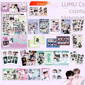 CP Family Bucket szerencsetáska 30 ajándékkal, sztár-merch, LOMO kártya és Polaroid fényképek rejtett zacskóban