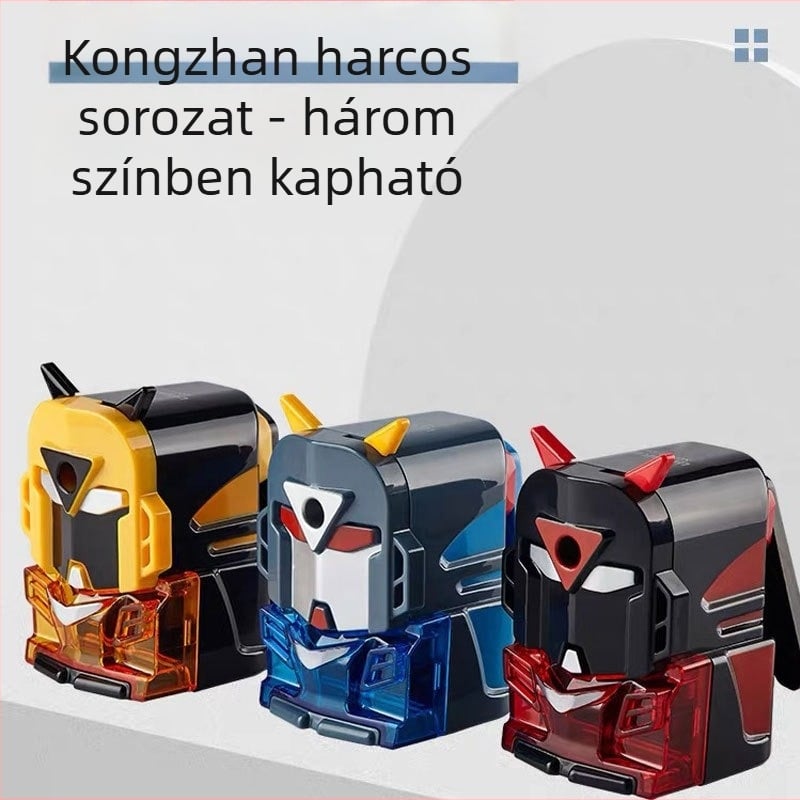 Yunfeng 9129 Nagy méretű rajzfilm Transformer ceruzahegyező, kézi hajtású