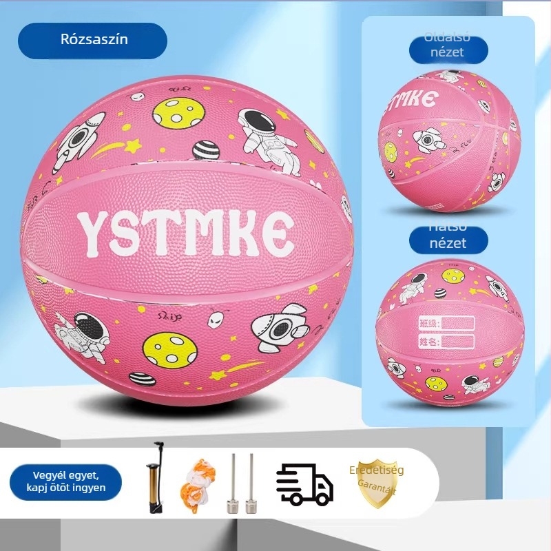 Gyerek kosárlabda edzőlabda, méretek 3, 4, 5 és 7, kék