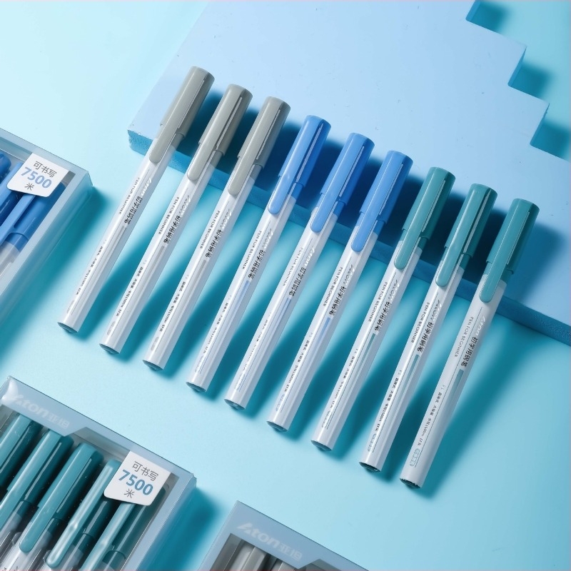 Small White Dot közvetlen tintás toll, cartridge-mentes, könnyen tisztítható, nagy kapacitás, akár 1500 karaktert ír, EF hegye
