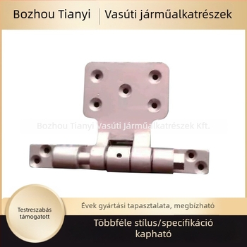 Oldalsó ajtó forgópánt, vasúti alkatrészek, rozsdamentes acél
