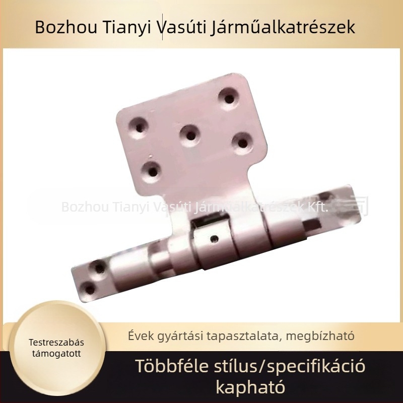 Oldalsó ajtó forgópánt, vasúti alkatrészek, rozsdamentes acél