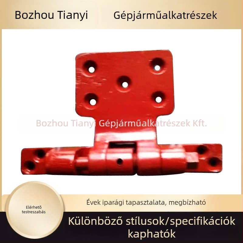 Oldalsó ajtó forgópánt, vasúti alkatrészek, rozsdamentes acél