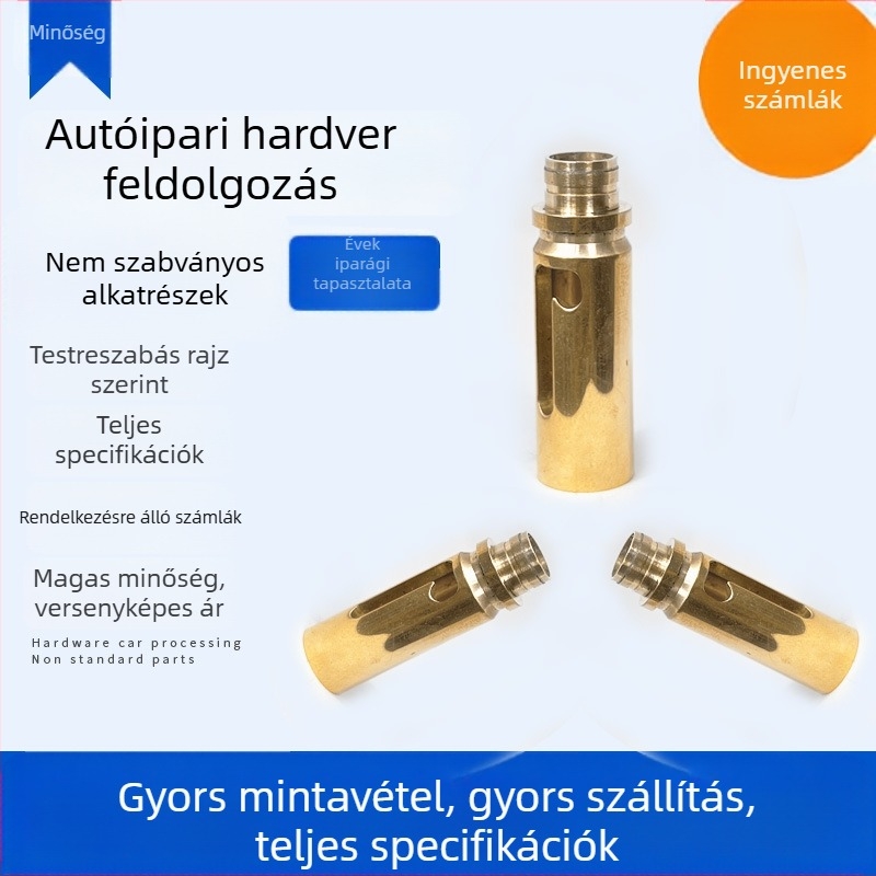 CNC precíz sárgaréz tolltartó alkatrész