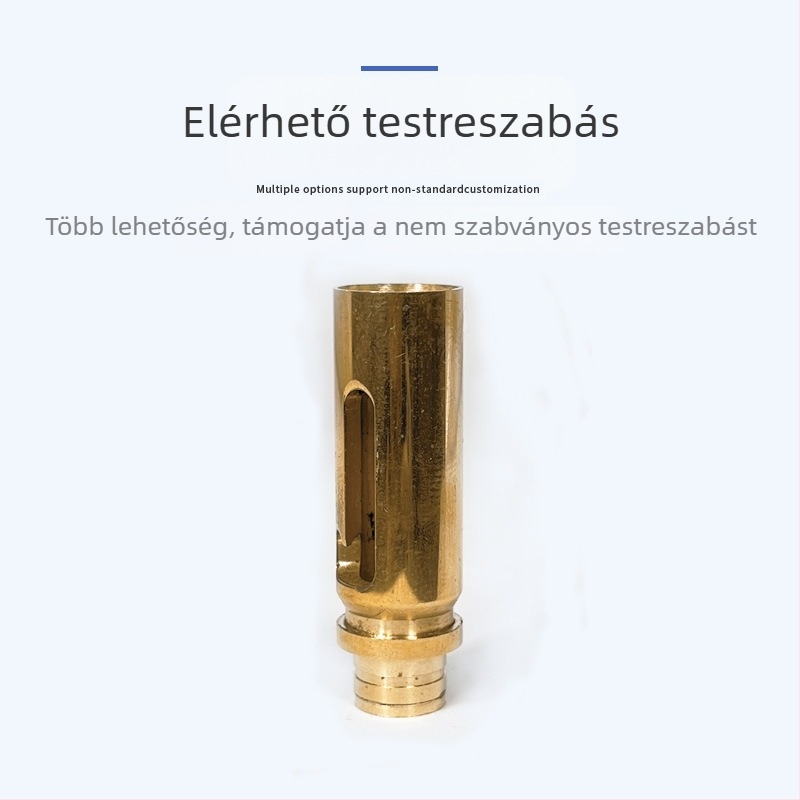 CNC precíz sárgaréz tolltartó alkatrész