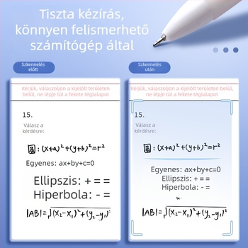 0,5 mm fekete korrekciós toll ST fejjel – diákoknak és tanároknak