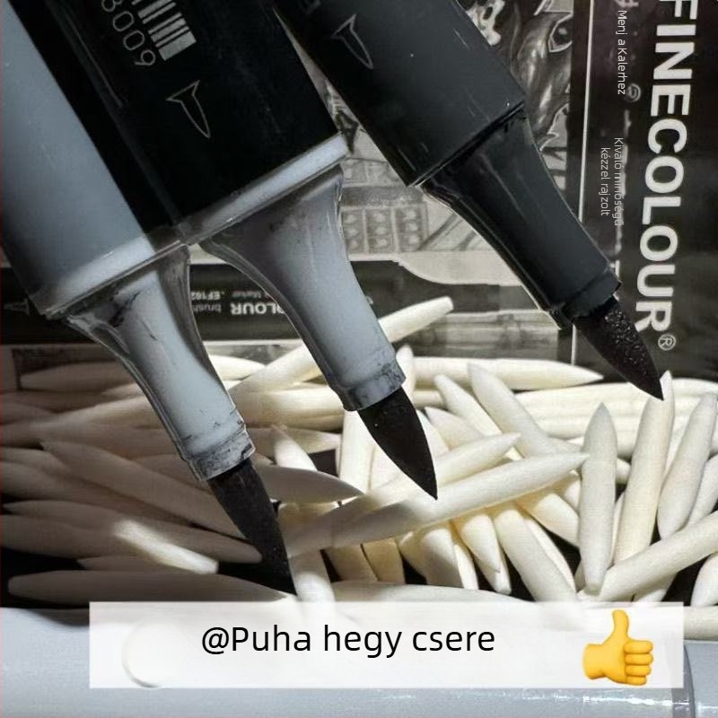 Fakale harmadik generációs markerhez puha cserehegy — dupla végű kemény hegye