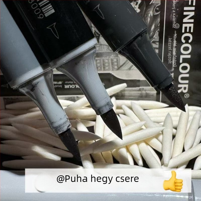 Fakale harmadik generációs markerhez puha cserehegy — dupla végű kemény hegye