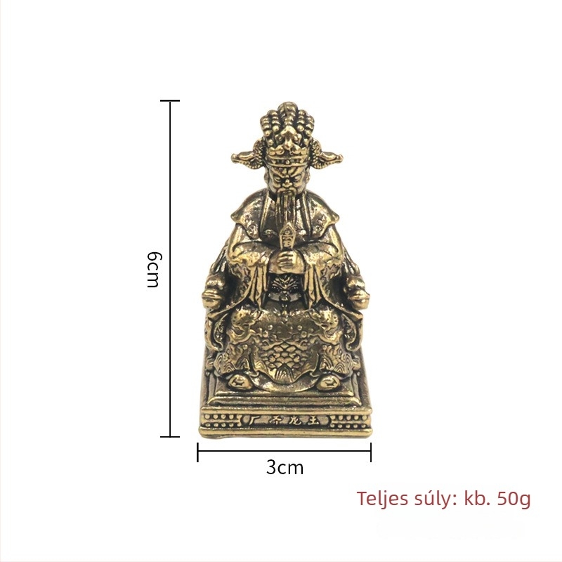 Öt sárkánykirály szobor, a Gazdagság Istene és Buddha, nappali dekoráció