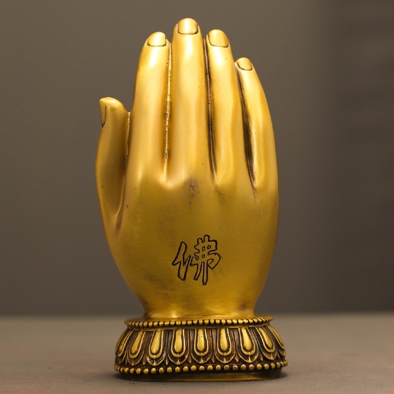 Guanyin Bodhisattva bronz szobor, Heart Sutra zen motívummal, ezernyi kézzel dísz otthoni oltárhoz