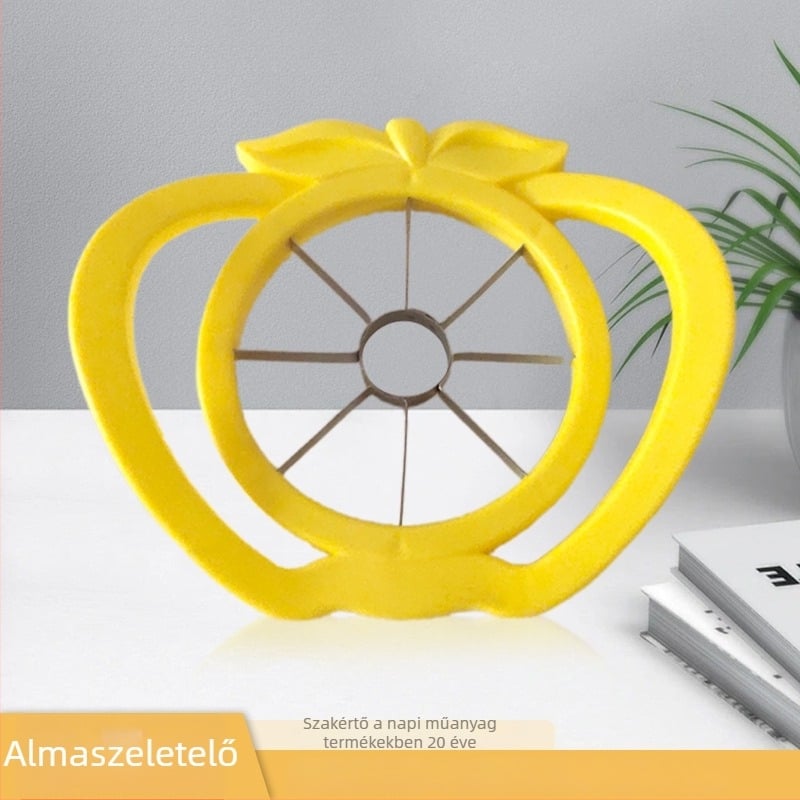 Rozsdamentes acél almavágó, minimalist konyhai gyümölcs szeparátor