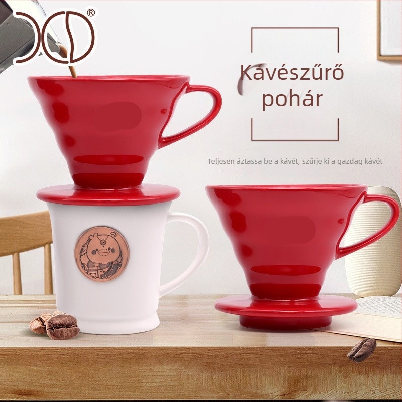 V60 kerámia kávéöntő, egylukú kialakítás