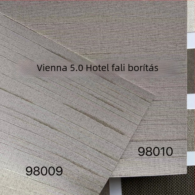 Egész éves PVC falburkolat az Atour Vienna Orange Hotel projekt számára, 2.8 m magas, nedvességálló és tűzálló.