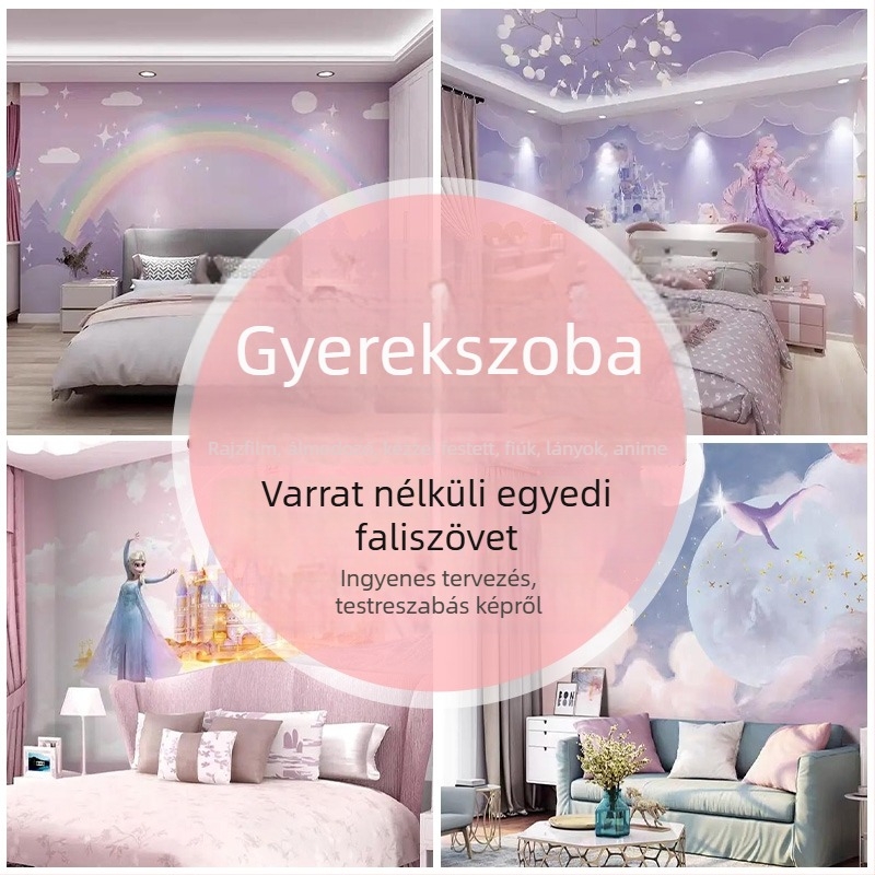 Személyre szabott kínai táj falikép a nappali hátfalára