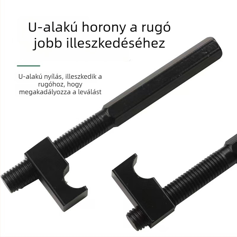 Lengéscsillapító rugókompresszor karmával – szerszám rugó eltávolításához és összeszereléséhez motorkerékpárhoz és autóhoz