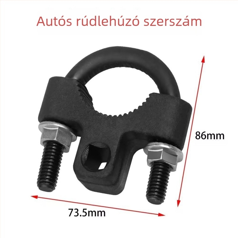 3/8 hüvelykes belső joystick eltávolító és szerelő eszköz autó alvázhoz, U-alakú kulcs, 45# széntartalmú acél