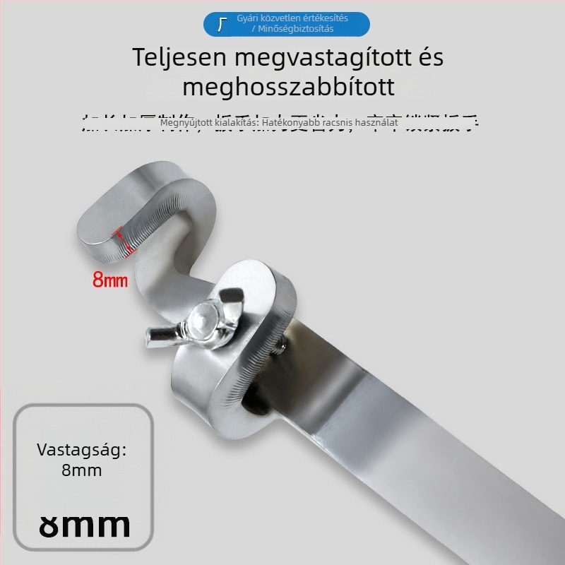 Ipari osztályú gumiabroncs-karbantartási hosszabbító rúd erősítőrúddal és csavarkulcs-hosszabbítóval