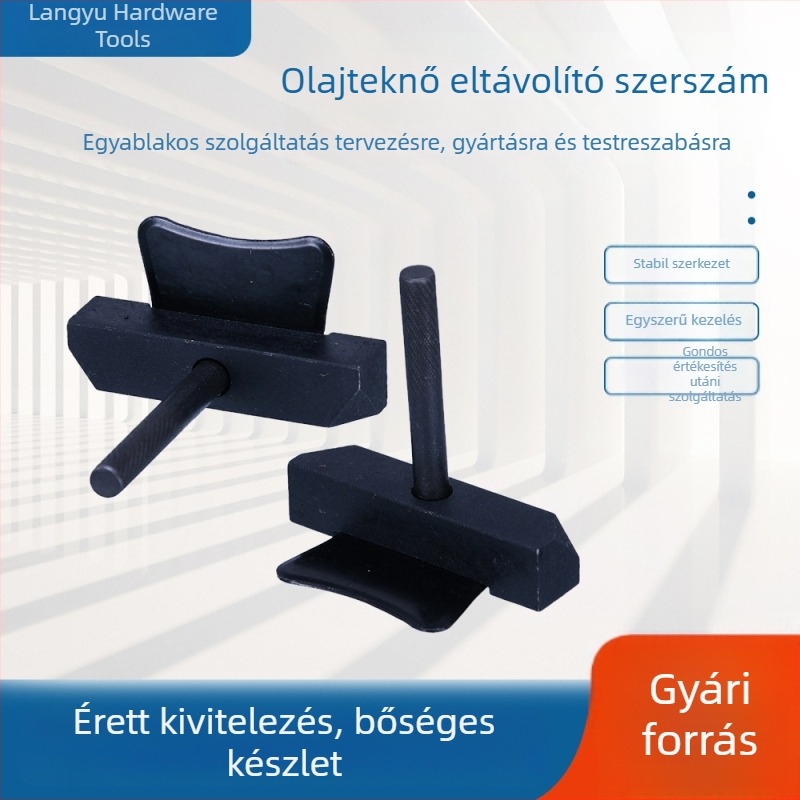 Olajleeresztő tál demontáló eszköz motorhoz és váltóhoz