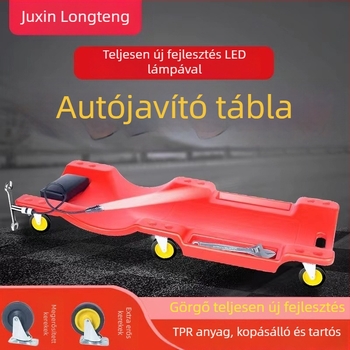 HDPE autókarbantartó fekvőlemez, 36–40 hüvelyk, vastagodott alvázjavító platform