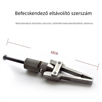 Többfunkciós üzemanyag-injektor eltávolító eszköz, csúszó fúvóka kihúzóval és rögzítő klipekkel