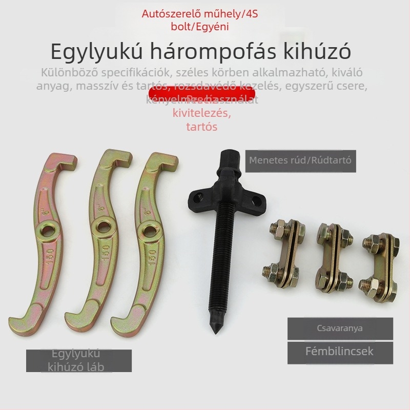 Többcélú háromkarú csapágylehúzó eszköz