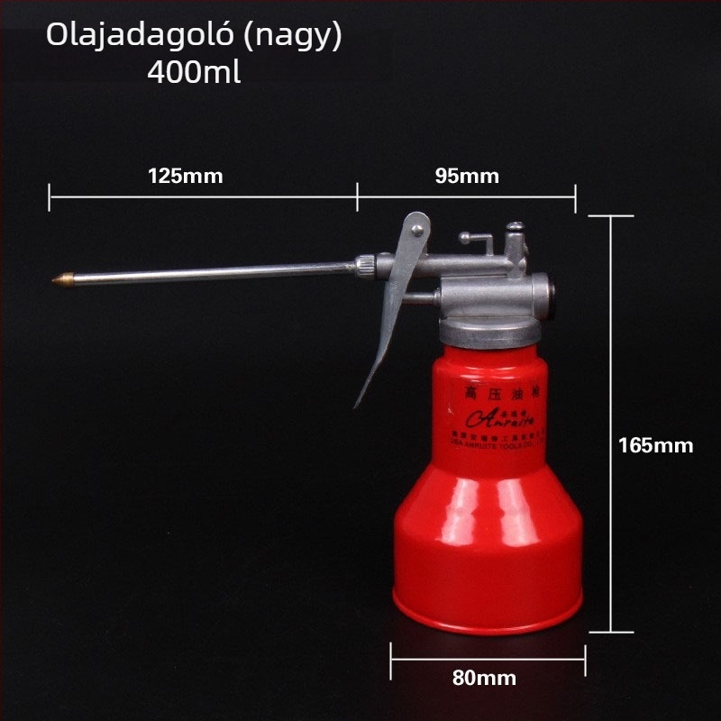 Magasnyomású kenőanyAG pisztoly kinyújtó rúddal, 250–400 ml, háztartási szerszámok