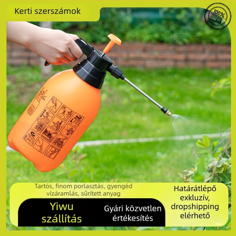 Légnyomásos kézi öntöző kanna, nagy kapacitású, otthoni használatra, virágkerthez és fertőtlenítéshez