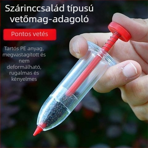 12-fogú ültető és talajlazító eszköz a kertbe