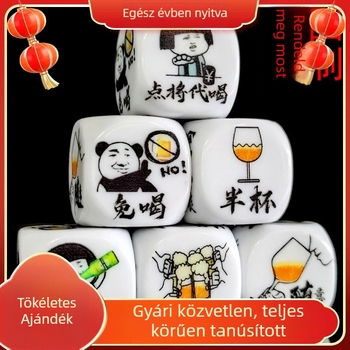 Ivós játék dobókocka készlet bárhoz és bulikhoz