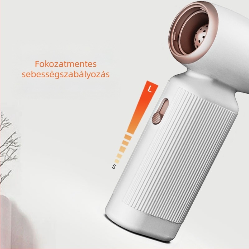 Új mini USB kézi ventilátor kempingezéshez, beépített fújás- és szívófunkcióval, kompakt és hordozható