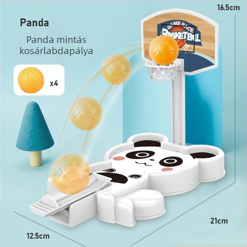 Mini asztali kosárlabda dobáló játék ujjal — gyerekeknek szánt fejlesztő játék