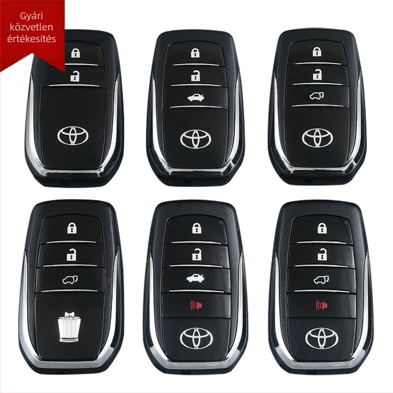 Toyota Smart Key héj Camry, Highlander, RAV4 és Corolla modellekhez – cserehéj