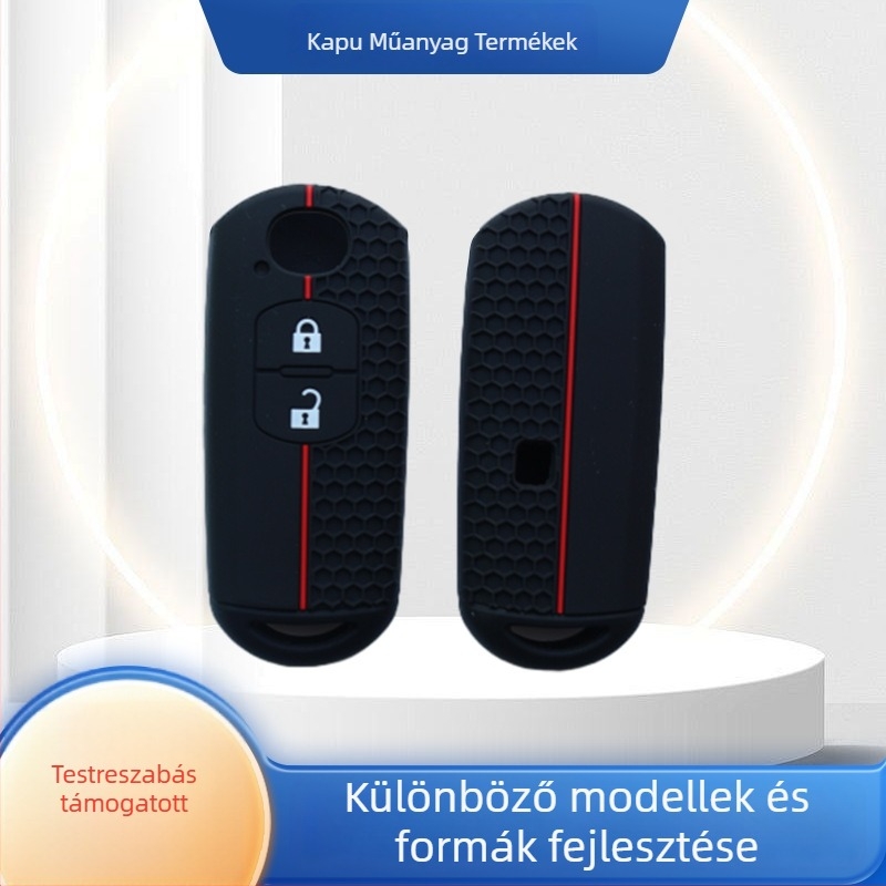 Mazda mintájú szilikon kulcstartó autókulcsra – védőhéj