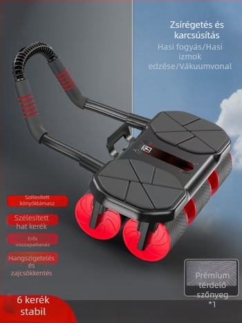 Otthoni hasizom-görgő automata visszatéréssel – hasizom-edző eszköz