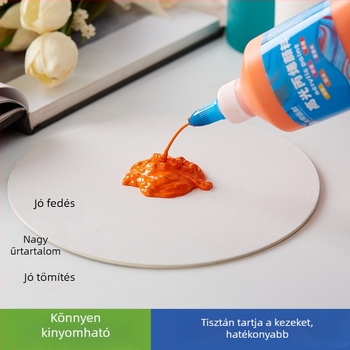 Személyre szabott akril- és gouache festékek, 500 ml, graffitihoz gipsz babákon