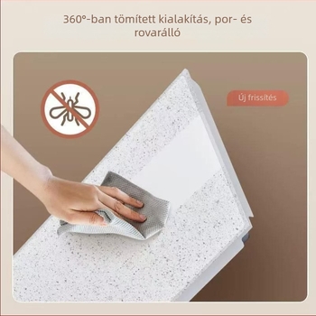 Beépített mennyezeti LED panel világítás 450×450 mm, 60×60 cm panel, gipsz-kőgyapot lemez, irodai világítás