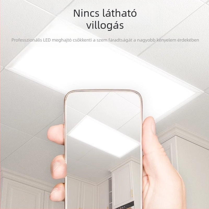 Jiamei LED síkpanel 300x300, beépített mennyezeti világítás irodába