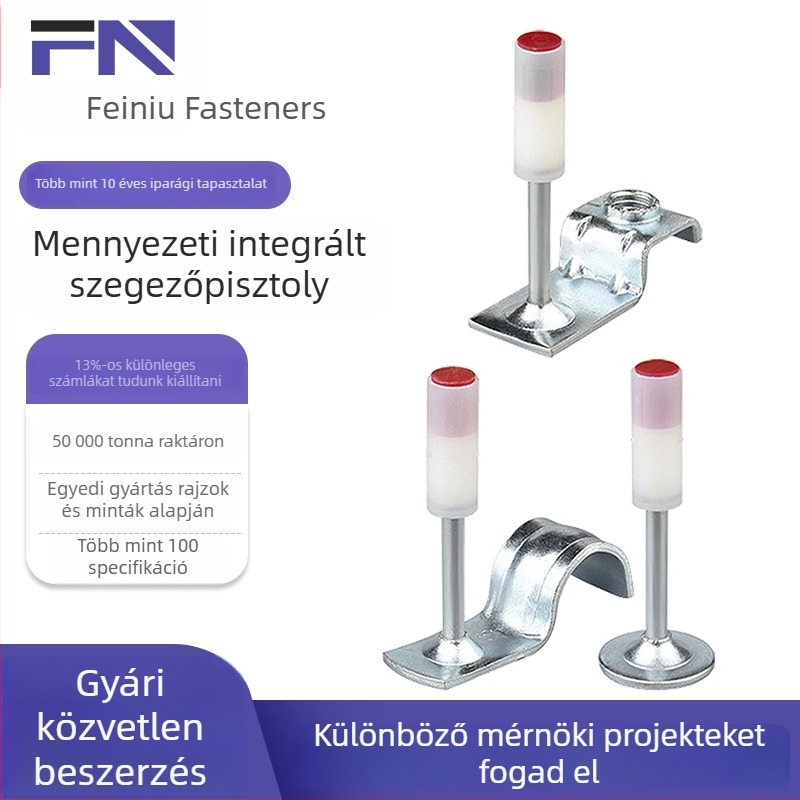 Beépített mennyezeti szegező zajcsökkentéssel – mini körfejű szegek