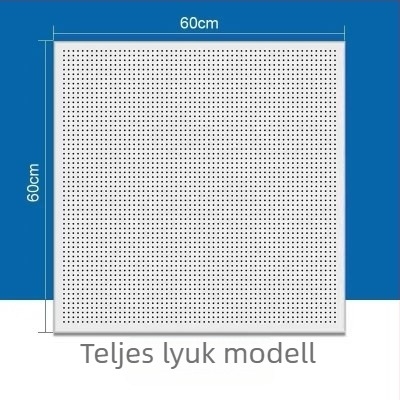 600x600 alumínium mennyezeti panelek mérnöki projektekhez, antibakteriális integrált négyzet alakú mennyezeti panelek iskolák, irodák és kórházak számára
